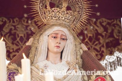 Procesión de la Hermandad de Nuestro Padre Jesús de la Salud y Pasión en su Tercera Caída y María Santísima de los Desamparados en el 