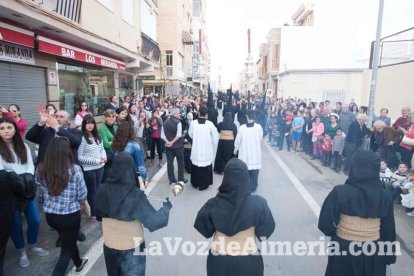 Procesión de la Hermandad Sacramental de Nuestra Señora del Carmen, Nuestro Padre Jesús del Gran Poder y María Santísima del Mayor Dolo