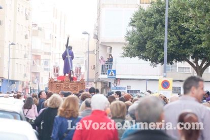 Procesión de la Hermandad Sacramental de Nuestra Señora del Carmen, Nuestro Padre Jesús del Gran Poder y María Santísima del Mayor Dolo