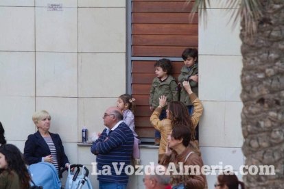 Procesión de la Real e Ilustre Confeccionista y Universitaria Hermandad de Nazarenos de Nuestro Padre Jesús de la Oración en el Huerto y