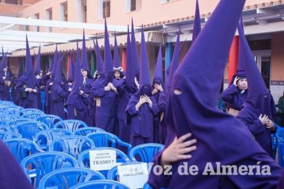 Procesión de la Real e Ilustre Congregación - Hermandad del Santísimo Cristo de la Buena Muerte y Nuestra Señora de las Angustias. Jueve