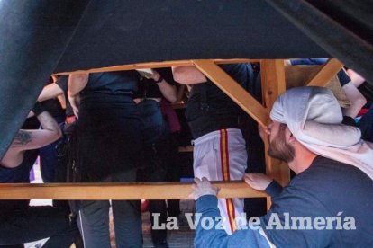 Procesión de la Real e Ilustre Congregación - Hermandad del Santísimo Cristo de la Buena Muerte y Nuestra Señora de las Angustias. Jueve