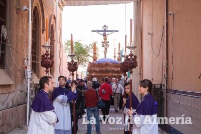 Procesión de la Real e Ilustre Congregación - Hermandad del Santísimo Cristo de la Buena Muerte y Nuestra Señora de las Angustias. Jueve