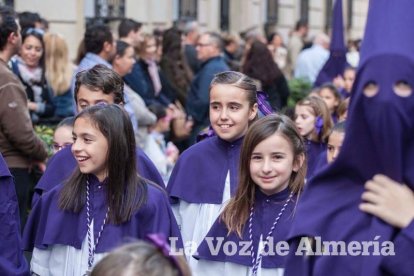 Procesión de la Real e Ilustre Congregación - Hermandad del Santísimo Cristo de la Buena Muerte y Nuestra Señora de las Angustias. Jueve
