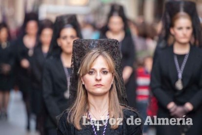 Procesión de la Real e Ilustre Congregación - Hermandad del Santísimo Cristo de la Buena Muerte y Nuestra Señora de las Angustias. Jueve