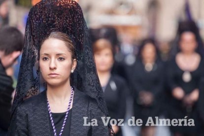 Procesión de la Real e Ilustre Congregación - Hermandad del Santísimo Cristo de la Buena Muerte y Nuestra Señora de las Angustias. Jueve