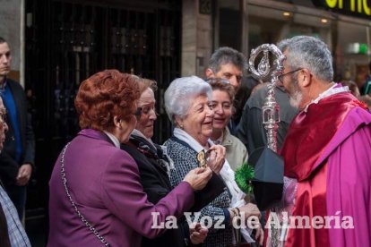 Procesión de la Real e Ilustre Congregación - Hermandad del Santísimo Cristo de la Buena Muerte y Nuestra Señora de las Angustias. Jueve