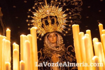 Procesión de la Real, Ilustre y Franciscana Hermandad y Cofradía de Nazarenos del Santísimo Cristo de la Redención en su Sagrado Descend