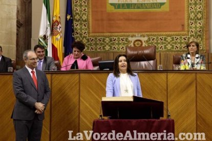 El Parlamento andaluz se constituye sin acuerdo de los cinco partidos.