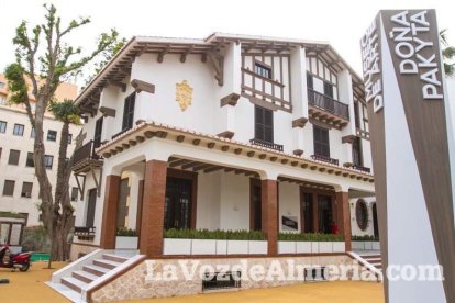 La Voz de Almería recorre las siete salas que forman del Museo de Arte Doña Pakyta horas antes de su apertura. Fotos: Juan Sánchez.