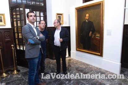 La Voz de Almería recorre las siete salas que forman del Museo de Arte Doña Pakyta horas antes de su apertura. Fotos: Juan Sánchez.