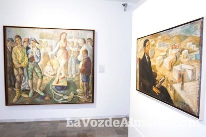 La Voz de Almería recorre las siete salas que forman del Museo de Arte Doña Pakyta horas antes de su apertura. Fotos: Juan Sánchez.