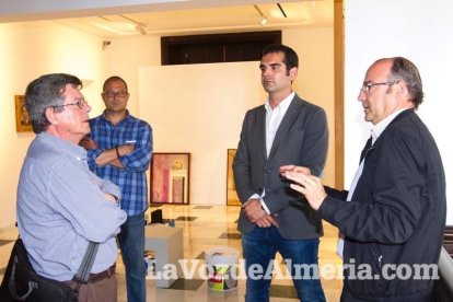 La Voz de Almería recorre las siete salas que forman del Museo de Arte Doña Pakyta horas antes de su apertura. Fotos: Juan Sánchez.