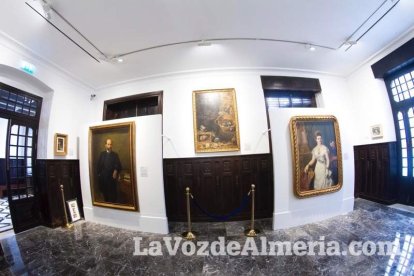 La Voz de Almería recorre las siete salas que forman del Museo de Arte Doña Pakyta horas antes de su apertura. Fotos: Juan Sánchez.