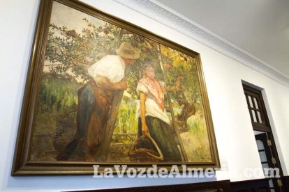 La Voz de Almería recorre las siete salas que forman del Museo de Arte Doña Pakyta horas antes de su apertura. Fotos: Juan Sánchez.