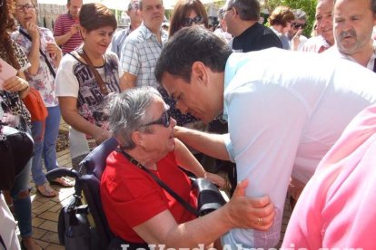 El secretario general del PSOE, Pedro Sánchez, respalda la candidatura de Juan Carlos Pérez Navas en Almería.