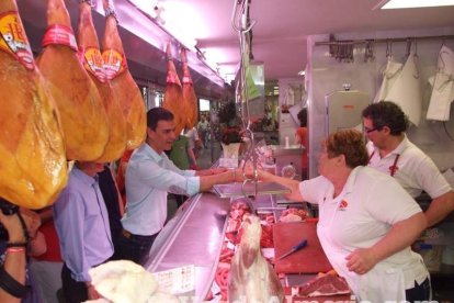 El secretario general del PSOE, Pedro Sánchez, respalda la candidatura de Juan Carlos Pérez Navas en Almería.