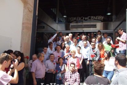 El secretario general del PSOE, Pedro Sánchez, respalda la candidatura de Juan Carlos Pérez Navas en Almería.