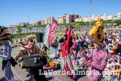 Gran fiesta con motivo del Día de la Familia en el Parque de las Familias de la capital.