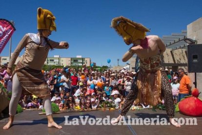 Gran fiesta con motivo del Día de la Familia en el Parque de las Familias de la capital.