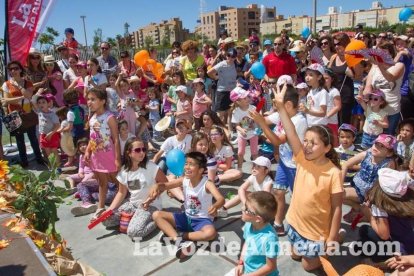 Gran fiesta con motivo del Día de la Familia en el Parque de las Familias de la capital.