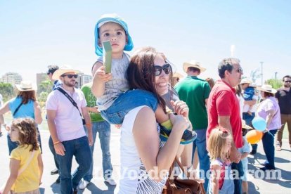 Gran fiesta con motivo del Día de la Familia en el Parque de las Familias de la capital.