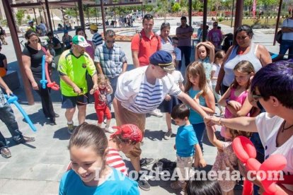 Gran fiesta con motivo del Día de la Familia en el Parque de las Familias de la capital.