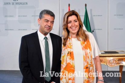 Carmelo Rodríguez toma posesión como nuevo rector de la Universidad de Almería.