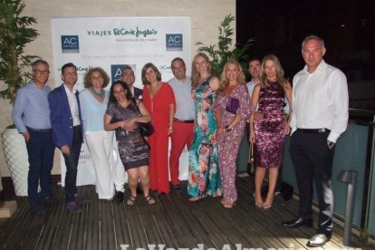 Inicio de la temporada estival en la Costa de Almería con una fiesta organizada por Viajes El Corte Inglés.