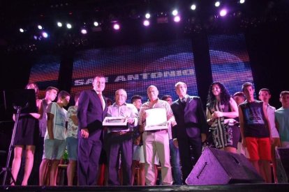 En honor de su Patrón, San Antonio de Padua. FOTOS: MC GUIRADO