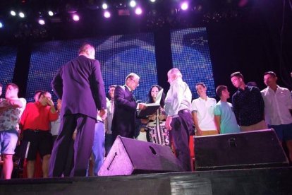 En honor de su Patrón, San Antonio de Padua. FOTOS: MC GUIRADO