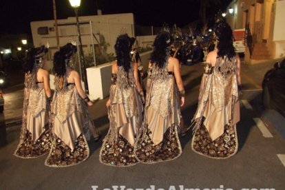 Inicio de las Fiestas de Moros y Cristianos de Mojácar, Almería. Fotos: J. A. Barrios.