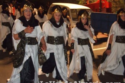 Inicio de las Fiestas de Moros y Cristianos de Mojácar, Almería. Fotos: J. A. Barrios.