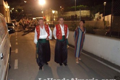 Inicio de las Fiestas de Moros y Cristianos de Mojácar, Almería. Fotos: J. A. Barrios.