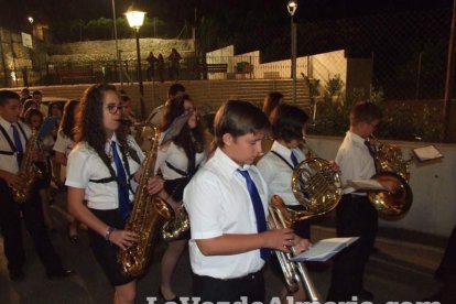 Inicio de las Fiestas de Moros y Cristianos de Mojácar, Almería. Fotos: J. A. Barrios.