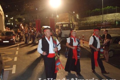 Inicio de las Fiestas de Moros y Cristianos de Mojácar, Almería. Fotos: J. A. Barrios.