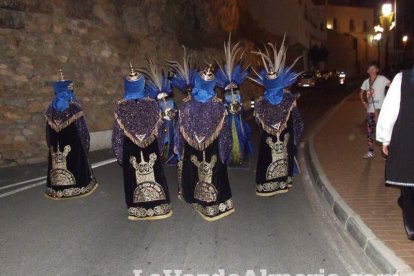 Inicio de las Fiestas de Moros y Cristianos de Mojácar, Almería. Fotos: J. A. Barrios.