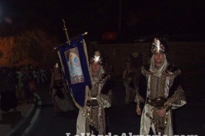 Inicio de las Fiestas de Moros y Cristianos de Mojácar, Almería. Fotos: J. A. Barrios.