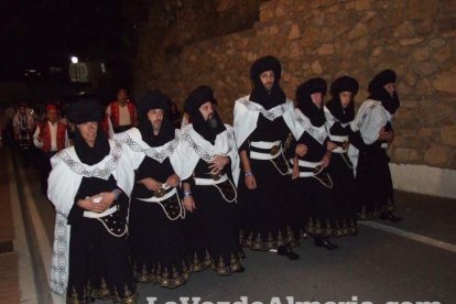 Inicio de las Fiestas de Moros y Cristianos de Mojácar, Almería. Fotos: J. A. Barrios.