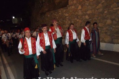 Inicio de las Fiestas de Moros y Cristianos de Mojácar, Almería. Fotos: J. A. Barrios.