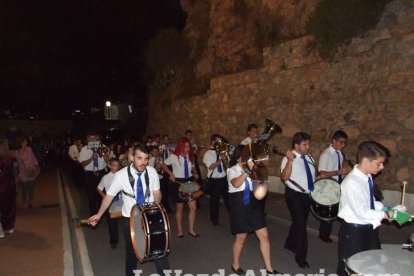 Inicio de las Fiestas de Moros y Cristianos de Mojácar, Almería. Fotos: J. A. Barrios.