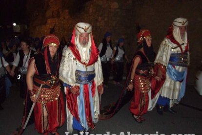 Inicio de las Fiestas de Moros y Cristianos de Mojácar, Almería. Fotos: J. A. Barrios.