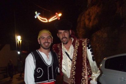 Inicio de las Fiestas de Moros y Cristianos de Mojácar, Almería. Fotos: J. A. Barrios.