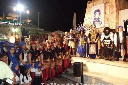 Inicio de las Fiestas de Moros y Cristianos de Mojácar, Almería. Fotos: J. A. Barrios.