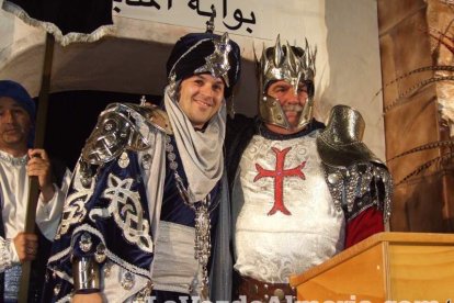 Inicio de las Fiestas de Moros y Cristianos de Mojácar, Almería. Fotos: J. A. Barrios.