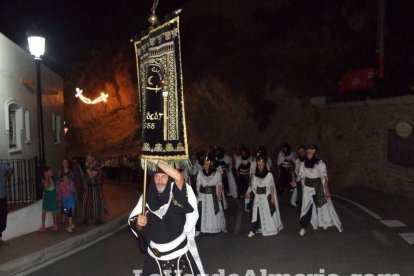 Inicio de las Fiestas de Moros y Cristianos de Mojácar, Almería. Fotos: J. A. Barrios.
