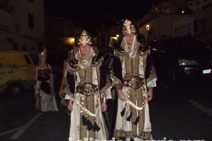 Inicio de las Fiestas de Moros y Cristianos de Mojácar, Almería. Fotos: J. A. Barrios.