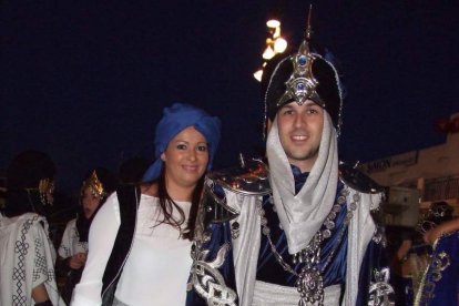 Inicio de las Fiestas de Moros y Cristianos de Mojácar, Almería. Fotos: J. A. Barrios.