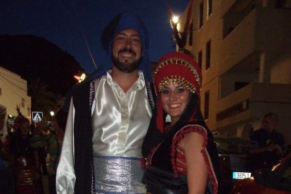 Inicio de las Fiestas de Moros y Cristianos de Mojácar, Almería. Fotos: J. A. Barrios.