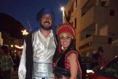 Inicio de las Fiestas de Moros y Cristianos de Mojácar, Almería. Fotos: J. A. Barrios.